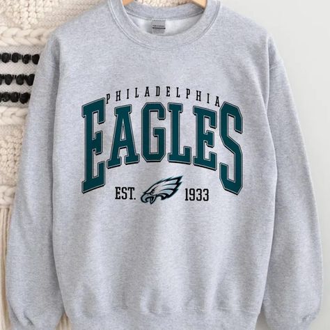 Vintage Philadelphia Eagles Gameday Sweatshirt Vintage Philadelphia Eagles, Eagles Sweatshirt, Vintage Philadelphia, Football Team Shirts, Eagles Nfl, Football Sweatshirt, Sweatshirt Vintage, Team Shirts, Minnesota Vikings