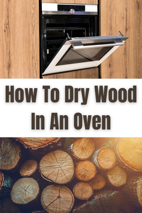 Small Woodworking Projects How To Dry Wood Slices In The Oven, How To Preserve Wood Slices, Drying Wood Slices In Oven, Diy Kiln Dry Wood, Drying Wood Slices, How To Dry Wood Slices, Tree Slices Ideas Diy Projects, How To Dry Wood, Alaska House