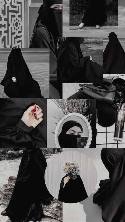 Niqabis Aesthetic Black, Black Niqab Aesthetic, Niqab Aesthetic Photography, Niqabis Aesthetic, Niqab Inspiration, Niqabi Aesthetic, Hijab Motivation, Black Niqab, Fb Picture