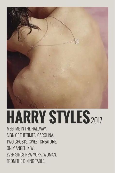 Meet Me In The Hallway, Ever Since New York, Two Ghosts, New York Woman, Only Angel, Harry Styles Songs, Minimalist Music, Sign Of The Times, Harry Styles Poster