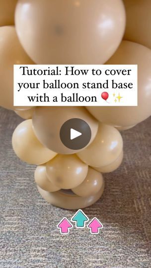 158 reactions | 🎈 Want to hide those stand bases for a seamless balloon display? In this tutorial, I’ll show you a simple trick to cover your base with a balloon for a clean, polished look. Perfect for taking your decor to the next level! 💫   INVYTE Us to Your Next Event at MYINVYTE.COM . . . . . . . #balloonsetup #balloontips #tutorial #tutorials #how #howto #diy #balloonart  #balloon #balloongarland #balloongarlands #va #virginia #fyp #foryou #trending #reels #balloonartist #balloonstand #balloonstandcover #events #balloonhacks #icecreamparty #icecreamcone #instagram #balloontutorial #balloondecor #balloondecoration #icecream #balloonstylist | Jazmin Austin, Hampton Roads Balloon Artist and DIY Enthusiast | A.L.I.S.O.N · Pulse Baby Shower Balloon Arch Ideas, Balloon Stand Ideas, Balloon Decorations Diy Tutorials, Balloon Hacks, Balloon Arch Diy, Baby Shower Balloon Arch, Balloon Valance, Balloon Creations, Arch Ideas