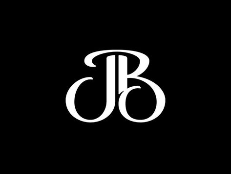 Jb Logo Design, Jb Logo, Remembrance Necklaces, The Letter B, Logo Design Set, Typography Branding, Portfolio Book, Portfolio Logo, Initials Logo