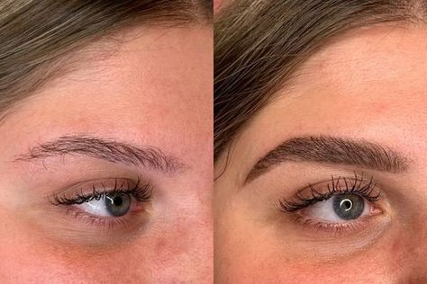 Waxing Face, Curly Eyebrows, Overplucked Eyebrows, Eyebrow Tutorial Shaping, Benefit Eyebrows, Eyebrow Before And After, Bad Eyebrows, Types Of Eyebrows, Bleached Hair Repair