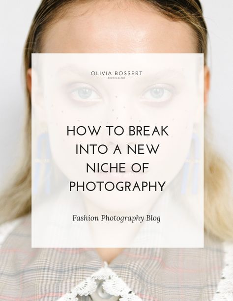 Breaking into a new niche of photography can seem really daunting. This post should help make it easier. #fashionphotography #photographytips #niche Freelance Photography, Small Business Advice, Instagram Grid, Just Give Up, Photography Marketing, Photography Education, Female Photographers, Business Inspiration, Wedding Book