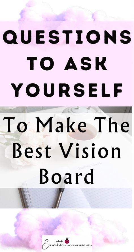 Questions for vision board and questions to know yourself Vision Board Finding Yourself, Vision Board Prompt Questions, Vision Board Questions To Ask, Vision Board Journal Prompts, Know Yourself Journal Prompts, Questions To Ask Yourself Journal, Journal Questions About Yourself, Board Journal Ideas, Vision Board Prompts