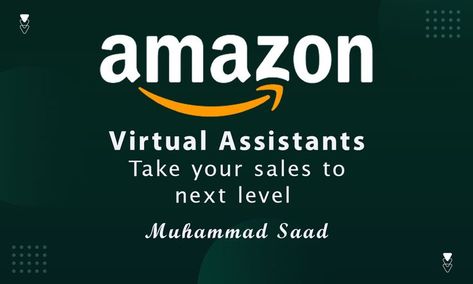 I Am Muhammad Saad, an I.T degree holder having 2 year experience in Amazon Virtual Assistant & SEO Expert. Schedule is less flexible as hunting, listing, resourcing, launching/ranking, run PPC campaigns and handle accounts yourself is nearly impractical. If you want your AMZ store and business into a regular high yield Passive income generating stream or want to scale your business at a global level, you're at the right place. I will help you to build strategy for branding and financial goals. Amazon Virtual Assistant, Degree Holder, Amazon Fba Business, Virtual Assistant Services, Service Logo, Amazon Fba, Seo Expert, Financial Goals, Virtual Assistant