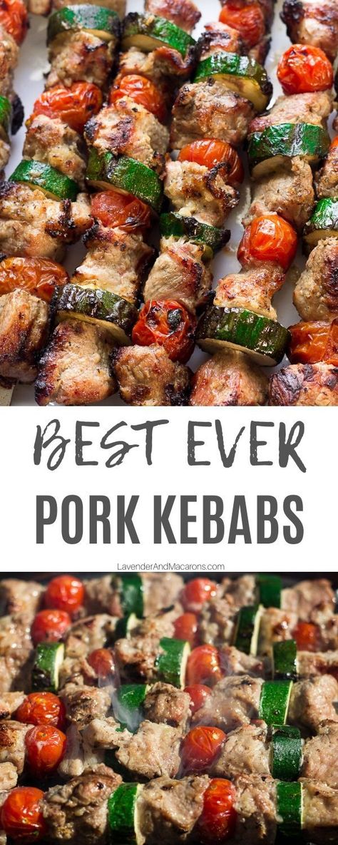 Charcoal Bbq Recipes, Shashlik Recipe, Pork Kebabs, Pork Kabobs, Grilled Kabob Recipes, Steak Kebabs, Pork Skewers, Georgian Food, Grilling Kabobs