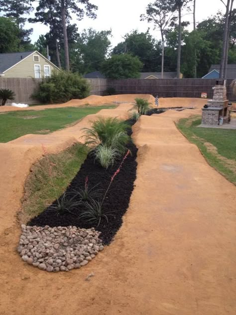 Backyard Bike Track, Backyard Pumptrack, Diy Dirt Bike Track, Pit Bike Track, Backyard Bmx Track, Diy Backyard Dirt Bike Track, Backyard Pump Track, Backyard Mountain Bike Track, Mountain Bike Obstacles Diy