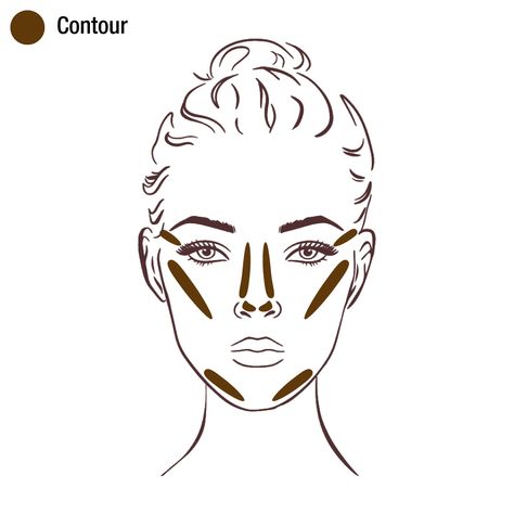 Contour With Concealer, Lifted Contour, Where To Put Concealer, Where To Apply Concealer, Debs Makeup, Contour Placement, Concealer Placement, Persian Silk Tree, Apply Concealer