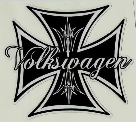 Vw Logo, Tattoo Car, Punk Tattoo, Automotive Logo Design, Pinstripe Art, Vw Art, Vintage Volkswagen, Vw Vintage, Line Art Vector