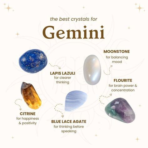 It's officially Gemini season 😄 let the chaos begin! Enjoy my pintrest mood-board for gemini season 🤣 #gemini #geminiseason #geminicrystals Astrology Stones, Gemini Crystals, Crystal Cleanse, Gemini Energy, Gemini Ring, Crystals Healing Grids, Zodiac Crystals, Gemini Art, Gemini Traits