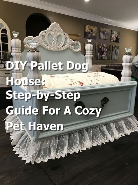 Looking to create a cozy haven for your furry friend? Check out our step-by-step guide for building a DIY pallet dog house! This easy project will provide your pup with a comfortable and stylish shelter. Give your pet the perfect retreat with this pallet dog house tutorial. Diy Pallet Dog House, Dog Beds Diy, Pallet Dog House, Stylish Dog Beds, Sustainable Diy, Pallet Dog Beds, Beds Diy, Indoor Dog House, House Tutorial