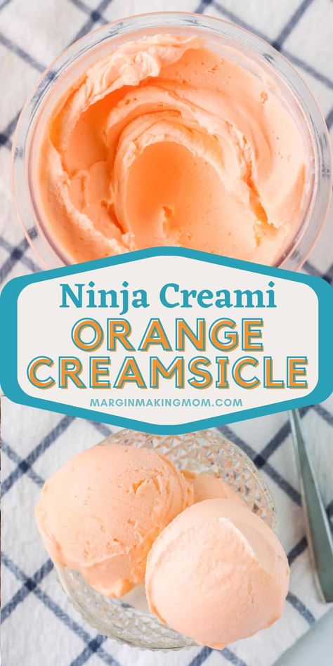 It's easy to make this Ninja Creami orange ice cream, using orange soda! It's a light and creamy treat, with the flavor of an orange soda float. Orange Cream Ice Cream, Best Homemade Ice Cream Recipe, Homemade Ice Cream Recipes For Ice Cream Maker, Orange Dreamsicle Ice Cream, Homemade Orange Ice Cream, Ice Cream Recipes For Ice Cream Maker, Orange Creamsicle Ice Cream Recipe, Homemade Custard Ice Cream, Ice Cream Machine Recipes