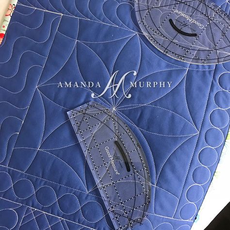 Rulers – Amanda’s blog Amanda Murphy, Free Motion Designs, Free Motion Quilting Patterns, Freemotion Quilting, Machine Quilting Patterns, Longarm Quilting Designs, Quilt In A Day, Quilting Stencils, Quilting Notions