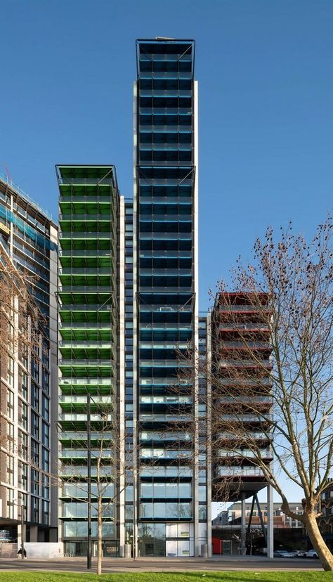 Richard Rogers, Linear Park, Concrete Column, Tate Britain, Centre Pompidou, Exposed Concrete, Houses Of Parliament, Mixed Use, River Thames