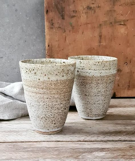 Pottery Tumbler Ideas, Ceramic Wine Tumbler, Pottery Tumbler, Rock Tumbler Pottery, Pottery Tumblers Shape, Ceramic Tumbler, Red Clay, Coffee Drinks, Perfect Pair