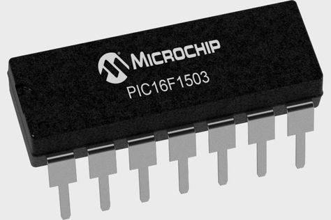 The PIC16F1503 8-bit RISC microcontroller comes from the popular PIC microcontroller family and has an integrated 5-bit DAC, which can output 32 voltage values. Pic Microcontroller, Phone Jack, Electronic Appliances, Mixed Signals, Audio Amplifiers, Electronics Components, Circuit Projects, Application Design, Development Board