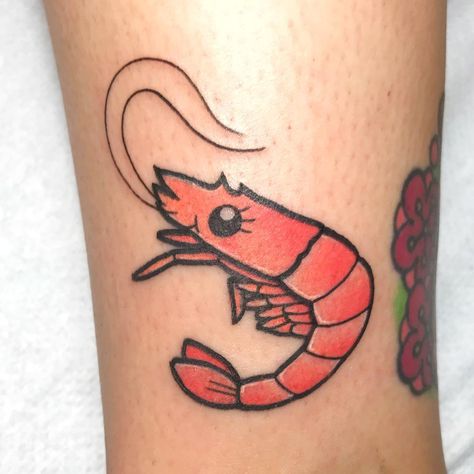 Traditional Shrimp Tattoo, Shrimp Tattoo, Australian Tattoo, Heaven Tattoos, Ghost Tattoo, Life Crisis, Badass Tattoos, Thanks So Much, Piercing Tattoo