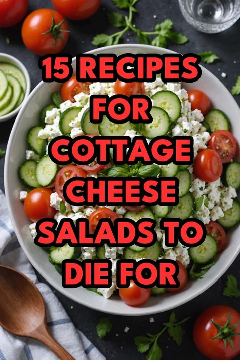 A photo of a cottage cheese salads Jello Salads With Cottage Cheese, Cottage Cheese Veggie Salad, Cottage Cheese Egg Salad Avocado, Cucumber Salad With Cottage Cheese, Guacamole With Cottage Cheese, Things To Mix With Cottage Cheese, Is Cottage Cheese Good For You, What To Add To Cottage Cheese, Cottage Cheese For Lunch