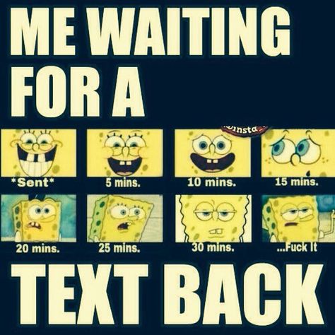 Every time I text. It seems like no ones on when you want to text and you're not on when everyone else wants to text. Text Back Meme, Cell Phone Humor, Ignore Text, Angry Quote, I Crave You, Text Back, Text Memes, Woman Bag, Cartoon World