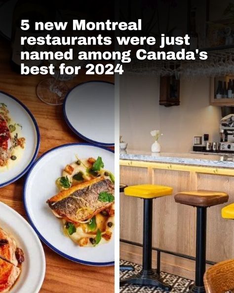 The longlist for Air Canada's Best New Restaurants 2024 ranking was just revealed, and five of the hottest new Montreal restaurants have made the cut. These local gems are shining alongside 30 of the best new restaurants from across the country, spread over 18 cities in seven provinces. From coast to coast, the list highlights some of the best restaurants in Canada, but Montreal is a clear standout this year with five nominees — tying with Vancouver for second place behind Toronto.

Click here ☝️ to know more!

📸 : @casavantmontreal | Instagram, @julietteplaza | Instagram Montreal Restaurants, Canada Food, Coast To Coast, Food Quality, Italian Restaurant, Best Restaurants, Fine Dining, The List, Montreal