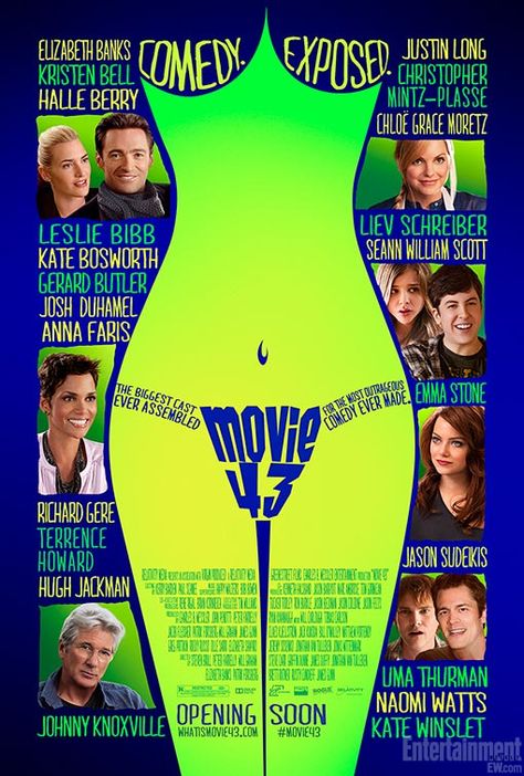 Movie 43 Seann William Scott, Movie 43, Anna Faris, Josh Duhamel, Chloë Grace Moretz, Elizabeth Banks, Uma Thurman, Wonder Women, Gerard Butler