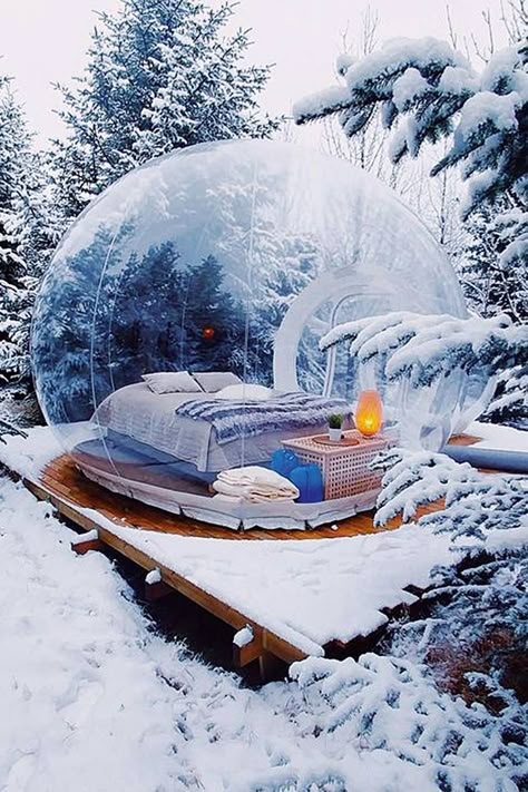 Bubble hotels around the world | CN Traveller Aloita Resort, Bubble Tent, W Hotel, Destination Voyage, Vacation Places, Alam Yang Indah, Cool Places, Beautiful Places To Travel, Places I Want To Go