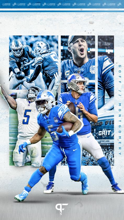 Mobile phone wallpaper of #Lions QB Jared Goff and RB David Montgomery to celebrate your NFL fandom Lions Nfl Wallpaper, Jared Goff Lions, Football Wallpaper Nfl, Lions Wallpaper, Detroit Lions Wallpaper, David Montgomery, Lion Wallpaper Iphone, Michigan Detroit, Nfl Wallpaper