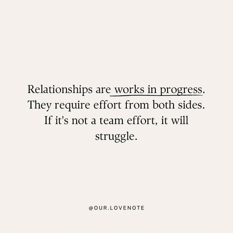 Strong relationships aren’t effortless; they take work and commitment from both partners. Unfortunately, many people fall into the trap of taking their relationships for granted, mistakenly believing the spark will simply carry them forever. Here’s just a few of the work and effort required in relationships: Compromise: In any relationship, there will be times when what you want conflicts with what your partner wants. Finding solutions that work for both of you is important. This might inv... Relationship Compromise, Being Considerate, Note On Instagram, Commitment Quotes, Commitment Issues, Avoid Distractions, Best Year Yet, Making Decisions, Communication Is Key