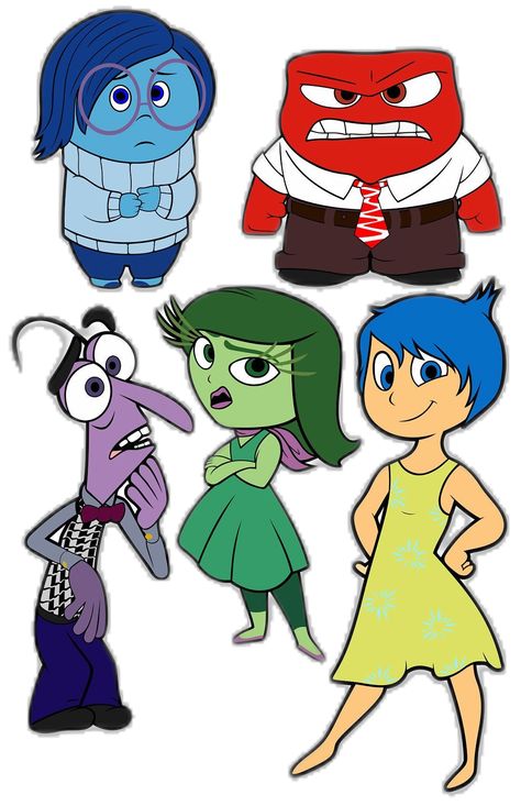 Inside Out Office Decorations, Inside Out Clipart, Inside Out Svg Free, Inside Out Printables, Disney Inside Out Characters, Inside Out Christmas, Emotions Inside Out, Cartoon Emotions, Inside Out Doodle