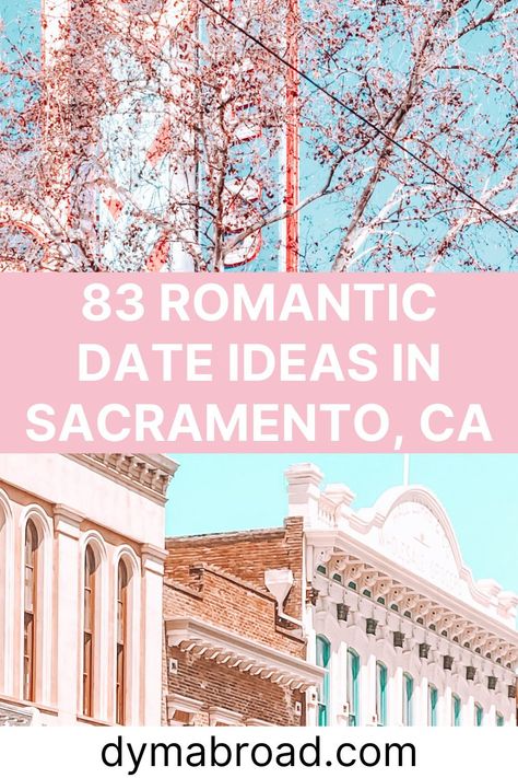 Curious about the best date ideas in Sacramento? You will definitely love all the romantic things to do in Sacramento for couples! #sacramento #usa #unitedstates #dateideas #romanticthingstodo Things To Do In Sacramento, Sacramento Things To Do, California Date Ideas, Things To Do In Sacramento California, Winter Date Ideas, Great Date Ideas, Sacramento California, Couples Retreats, Romantic Things To Do