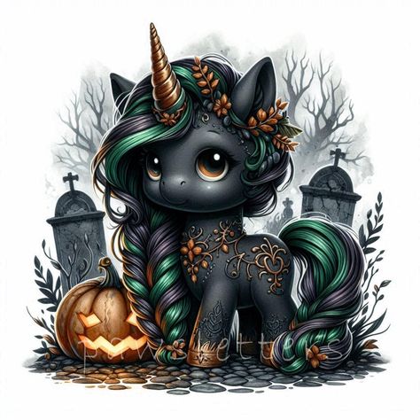 Spooky Lantern, Unicorn Watercolor, Unicorn Clipart, Unicorns Clipart, Unicorn Halloween, Baby Unicorn, Halloween Designs, New Backgrounds, Cute Unicorn