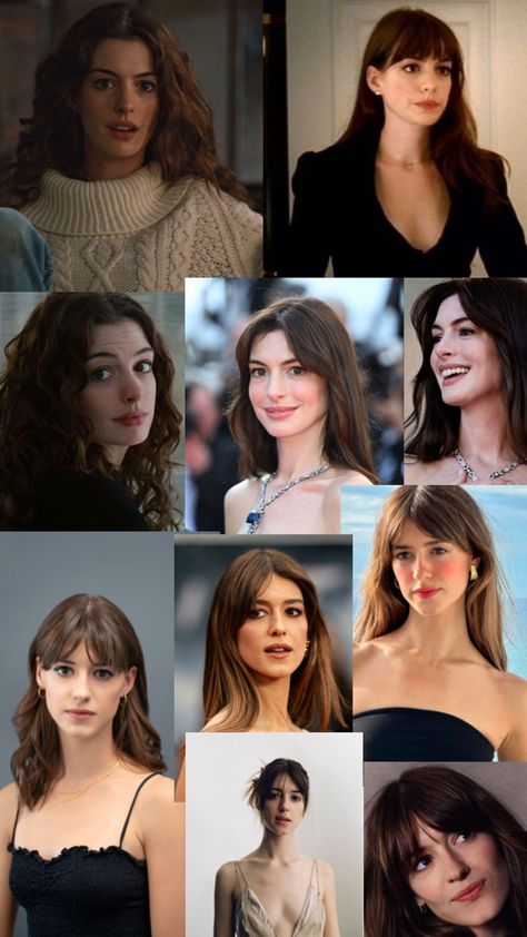 Anne Hathaway Makeup, Anne Hathaway Hair, Anne Hathaway Style, Daisy Edgar Jones, Fall Hair Cuts, Hair Locks, 90s Hairstyles, Anne Hathaway, Beautiful Long Hair