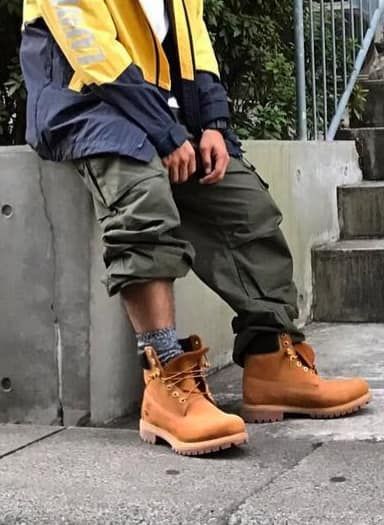 90s Male Fashion, Custom Sneakers Diy, Timberland Men, Timberland Boots Outfit, Kick Rocks, Rapper Outfits, Outfits Styling, Timberland Style, Base Ball