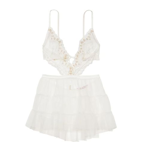 Victoria’s Secret Coconut White Cutout Lace Babydoll Size Large Sheer Mesh And Delicate Lace Combine On This Romantic Design. A Tiered Skirt And Cutout Sides Add A Flirty Touch. Unlined Adjustable Straps Back Hook Closure Hand Wash Only New Without Tags! New! Victoria’s Secret Coconut White Cutout Lace Babydoll Slp Dress 4199 Victoria Secrets Coconut, Romantic Design, Lace Babydoll, Women's Intimates, Victoria’s Secret, Baby Dolls, Slip Dress, Coconut, Slip On