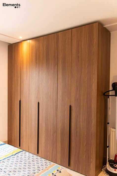 The Wall, Cupboard, Wardrobe, Bedroom, Bed, Wall, Design