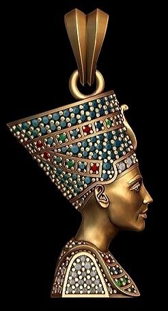 Nefertiti pendant. Nefertiti Pendant, Egyptian Revival Jewelry, Egyptian Style, Egyptian Queen, Egyptian Mythology, Tutankhamun, Egyptian Jewelry, Wood Pendant, Ancient Egyptian