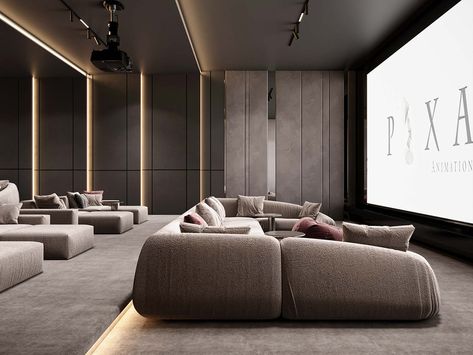 Modern Sofa Designs Luxury, Sofa Design Luxury, Cinema Room Design, Home Theatre Design, Classic Bedroom Design, Home Theater Room Design, Theater Room Design, Karaoke Room, Cinema Design