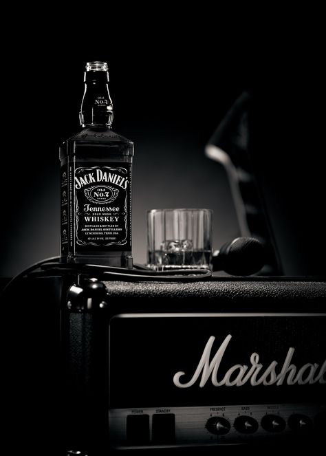 JACK DANIELS WHISKEY on MASHALL speaker with guitar and microphone Jack Daniels Aesthetic, Jack Denial, Jack Daniel Aesthetic, Jack Daniels Distillery, Black Wallpaper Iphone Dark, Rock Photography, Jack Daniel, Jim Beam, Jack Daniels Whiskey