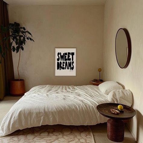 Sweet Dreams Print, Mid Century Decor, Trendy Above Bed Decor, Bedroom Wall Decor, Minimalist Bedroom Wall Art, Above Bed Art Dorm Bedroom Wall Art Above Bed, Above Bed Art, Wall Art Above Bed, Bed Art, Wall Decor Minimalist, Art Above Bed, Above Bed Decor, Century Decor, Above Bed