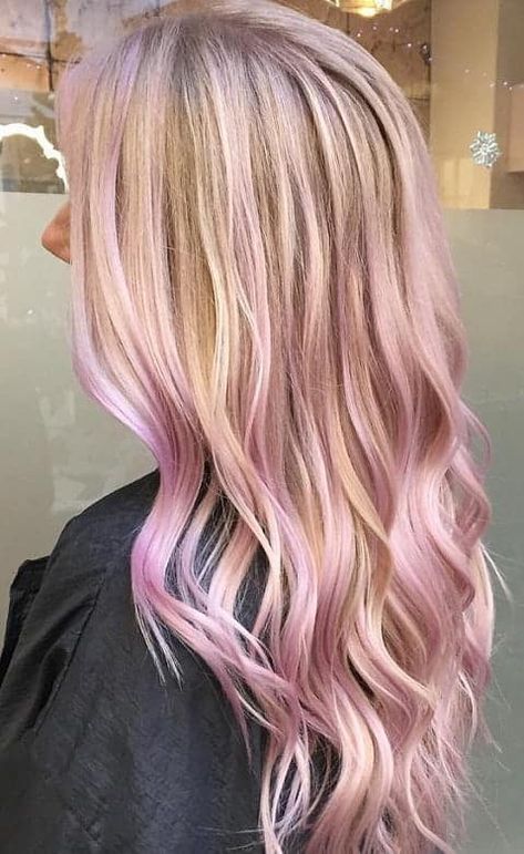 22 Gorgeous Pink Highlights on Blonde Hair for Women Platinum Blonde Hair With Pink, Pink Highlights On Blonde Hair, Highlights On Blonde Hair, Blonde And Pink, Hair With Pink Highlights, Blonde Hair With Pink, Pink Hairstyles, Pink Hair Highlights, Pink Balayage