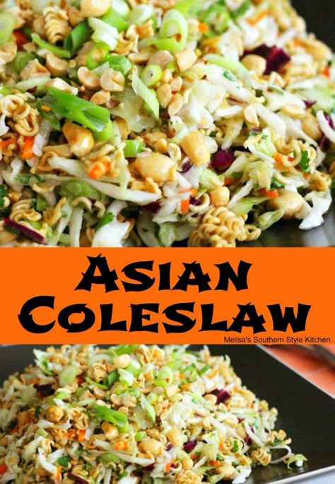 Napa Cabbage Coleslaw, Recipes With Slaw, East Suppers, Nappa Cabbage Salad Recipes, Recipes Using Coleslaw, Asian Coleslaw With Ramen Noodles, Healthy Slaw Recipes, Asian Slaw With Ramen Noodles, Asain Slaw