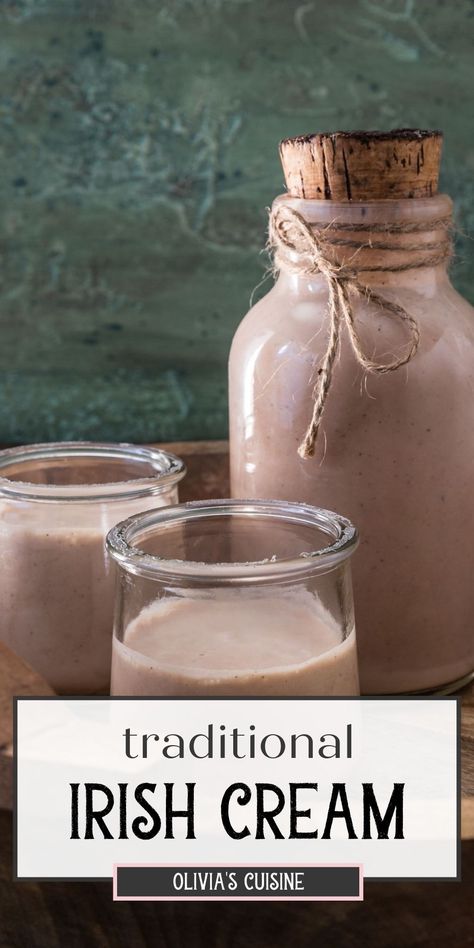 Diy Baileys Irish Cream, Homemade Baileys Irish Cream, Healthy Coffee Creamer, Baileys Irish Cream Recipes, Irish Cream Recipe, Homemade Baileys, Irish Cream Coffee, Homemade Irish Cream, Liqueur Drinks