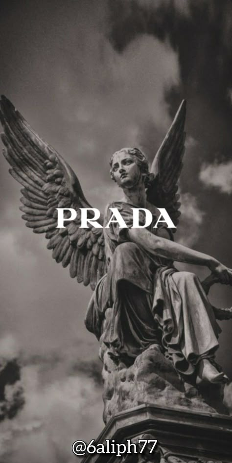 Luxury Brand Wallpaper, Prada Editorial, Brand Wallpaper, Animal Bows, Dark Black Wallpaper, Wallpaper Pfp, Pinterest Ideas, Biblical Art, Cash Money