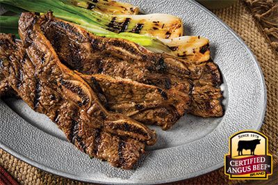 Mexican Beer and Lime Marinated Grilled Short Ribs: There's Angus. Then there's the Certified Angus Beef ® brand. Angus Beef Recipes, Beef Ribs Recipe, Beef Short Rib Recipes, Beef Steak Recipes, Mexican Beer, Short Ribs Recipe, Grilled Steak Recipes, Michelada, Ribs Recipe