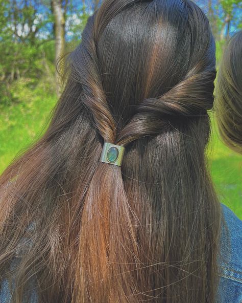 Hair cuffs coming soon… #sterlingsilverjewelry #sterlingsilver #squidsjewelry #hairaccessories Hair Cuff, Braid Cuffs, Hair Cuffs, Hair Jewellery, Fantasy Hair, Good Hair Day, Cut My Hair, April 20, Bad Hair Day