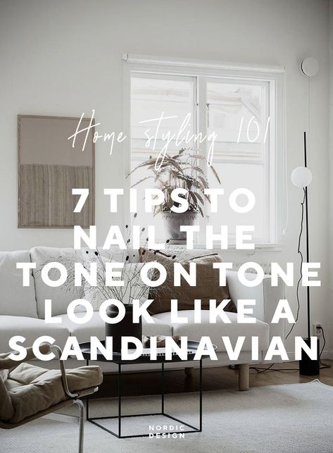 7 Tips To Create A Scandinavian Home Décor With A Tone-on-Tone Color Palette Swedish Living Room Scandinavian Style, Warm Scandinavian Interior, Scandinavian Living Room Nordic Style, Living Room Scandinavian Style, Swedish Home Decor, Dc Living, Danish Decor, Scandinavian Home Design, Japandi Home Decor