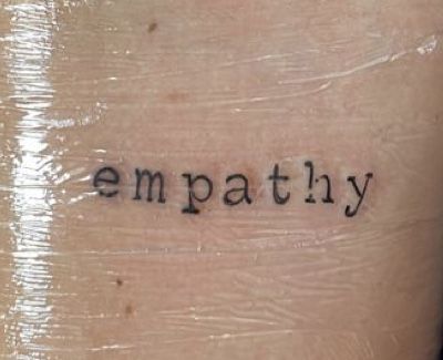 Empathy Tattoo, Stick And Poke, Tattoo Ideas, Tattoos