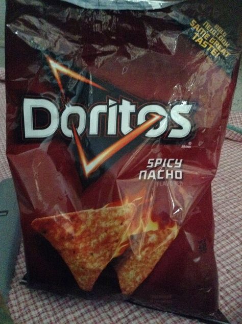 Spicy nacho Doritos Spicy Nacho Doritos, Nacho Doritos, Doritos Nachos, Care Package, Nachos, Chip Bag, Snack Recipes, Chips, Snacks