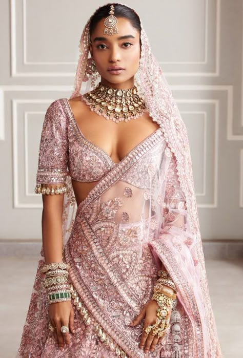 Manish Malhotra Bridal Lehenga, Manish Malhotra Bridal, Tulle Lehenga, Wedding Lengha, Pink Bridal Lehenga, Bridal Lehenga Designs, Wedding Fits, Reception Outfit, Latest Bridal Lehenga